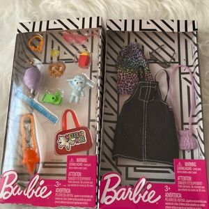 Lot of 2 NIB Barbie Doll Fashion Sets